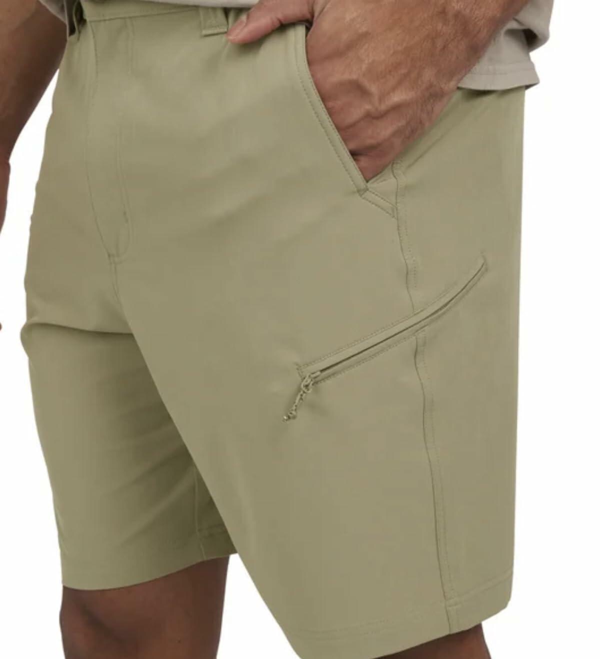 Weatherproof Vintage Men's UPF 50 Stretch Performance Tech Short (US, Numeric, 32, Regular, Regular, Tan)
