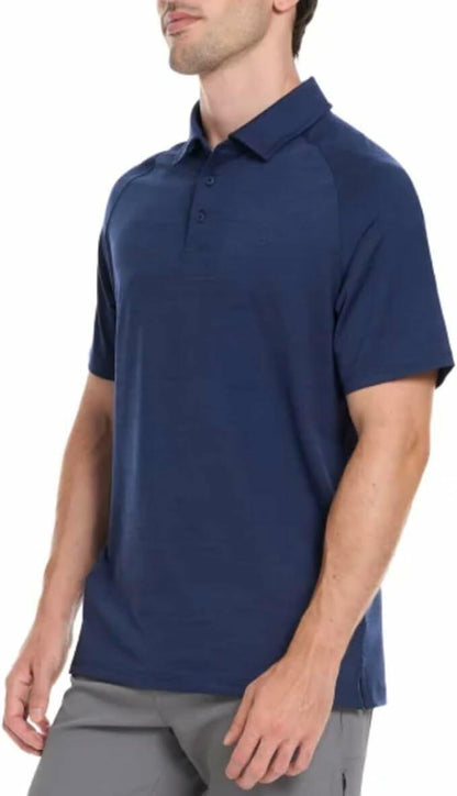 Hurley Men's Performance Polo Shirt (US, Alpha, Medium, Regular, Regular, Blue)