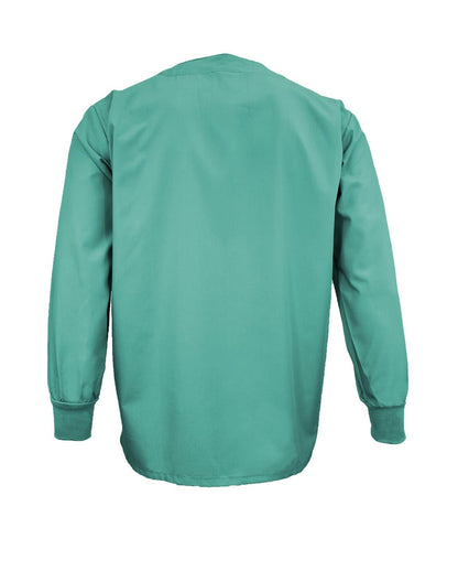 Natural Uniforms Warm Up Scrub Jacket-Surgical Green-X-Large