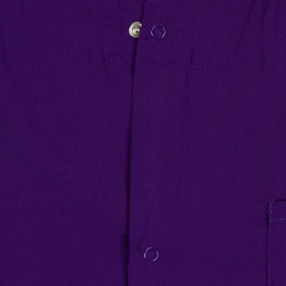 Natural Uniforms Warm Up Scrub Jacket-Purple-Large