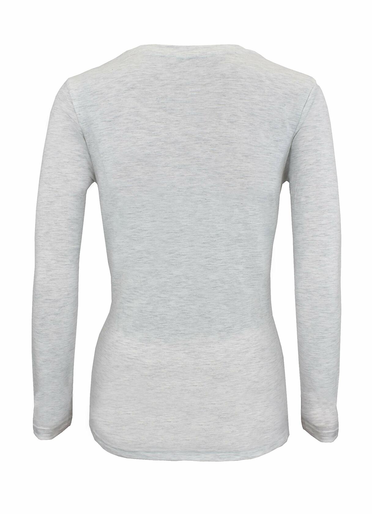 Natural Uniforms Women's Under Scrub Tee Crew Neck Long Sleeve T-Shirt-5-Pack (X-Large, 5 Pack- Heather Grey)