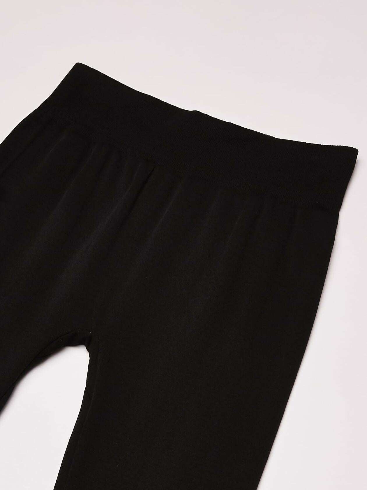 32 Degrees Women's 2 Pack Performance Ultra Light Thermal Baselayer Legging Pant, Black/Black, Large