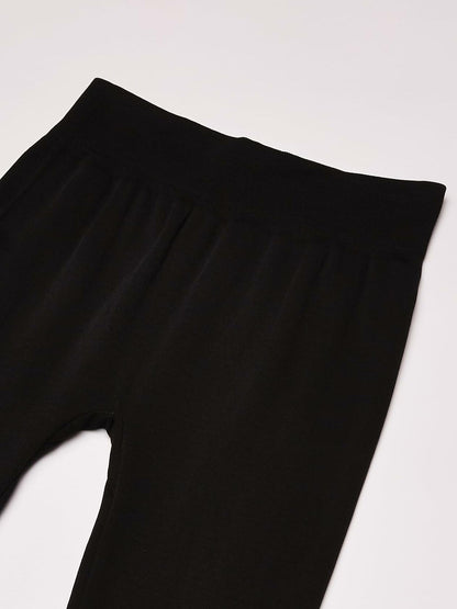 32 Degrees Women's 2 Pack Performance Ultra Light Thermal Baselayer Legging Pant, Black/Black, Large