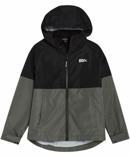 Eddie Bauer Youth Lone Peak 3 in 1 Jacket (US, Alpha, Medium, Regular, Black Onyx)