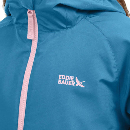 Eddie Bauer Youth Lone Peak 3 in 1 Jacket (US, Alpha, Medium, Regular, Vintage Pink)