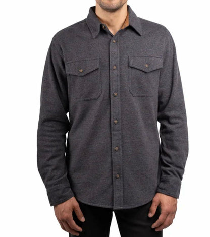 Jachs New York Men's Long Sleeve Button Up Brushed Flannel Shirt (US, Alpha, Small, Blue)