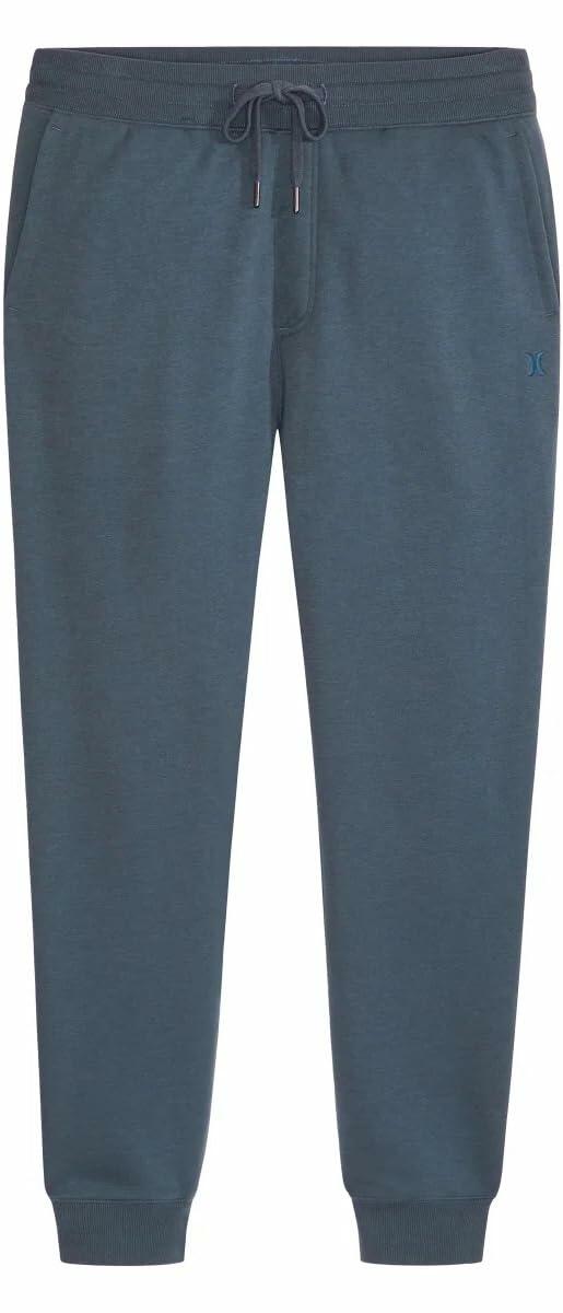 Hurley Mens Midweight Fleece Jogger (US, Alpha, Medium, Regular, Regular, Prussian Blue)