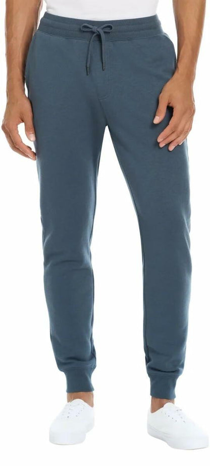 Hurley Mens Midweight Fleece Jogger (US, Alpha, Medium, Regular, Regular, Prussian Blue)