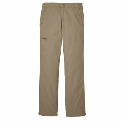 Eddie Bauer Men’s Fleece Lined Pants – Water Resistant, Lightweight Stretch Fabric, Zipper Pockets (Tan, 38Wx30L)