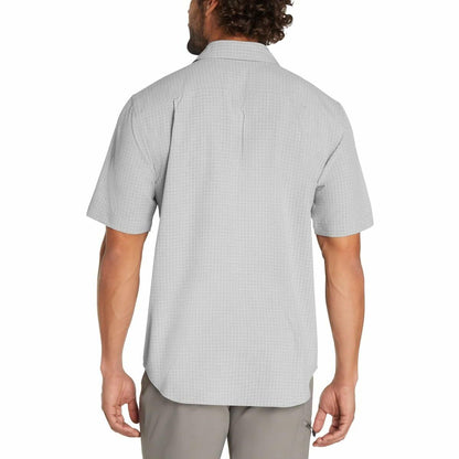 Orvis Men's UPF 30 Relaxed Fit Quick-Dry Short Sleeve Woven (Gray, Small)