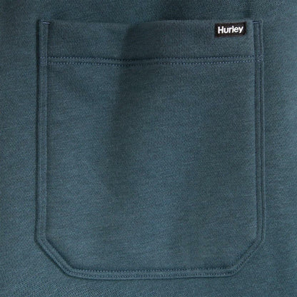 Hurley Mens Midweight Fleece Jogger (US, Alpha, Medium, Regular, Regular, Prussian Blue)