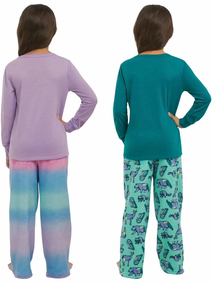 Eddie Bauer Kids 4-Piece Sleep Set (US, Alpha, Medium, Regular, Tahitian Tide)