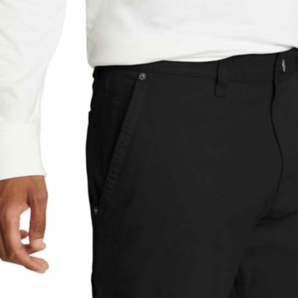 Eddie Bauer Men’s Stretch Canvas Utulity Pant (US, Waist Inseam, 34, 32, Black)