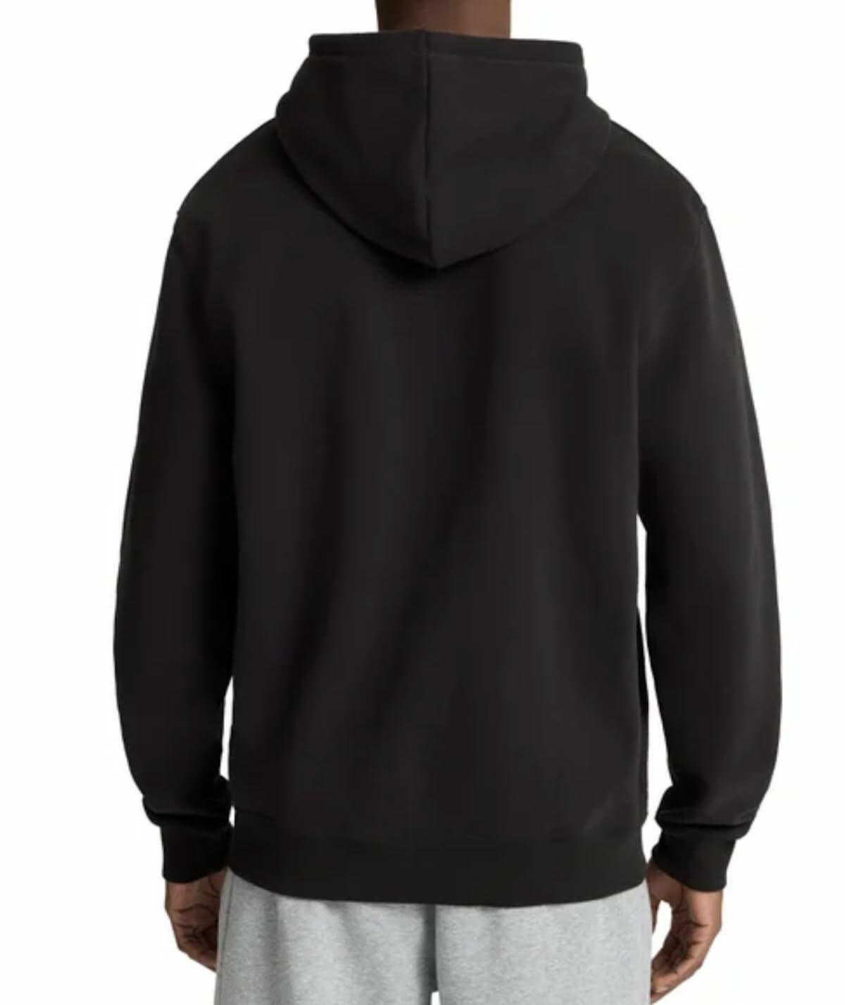 PUMA Men's Fleece Hoodie Pullover with Kangaroo Pocket (US, Alpha, XX-Large, Regular, Regular, Black)