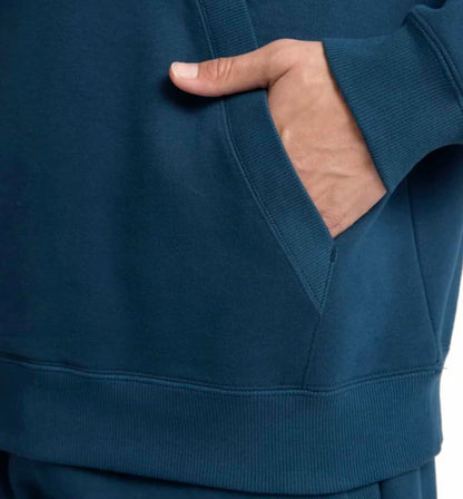 PUMA Men's Fleece Hoodie Pullover with Kangaroo Pocket (US, Alpha, XX-Large, Regular, Regular, Blue)
