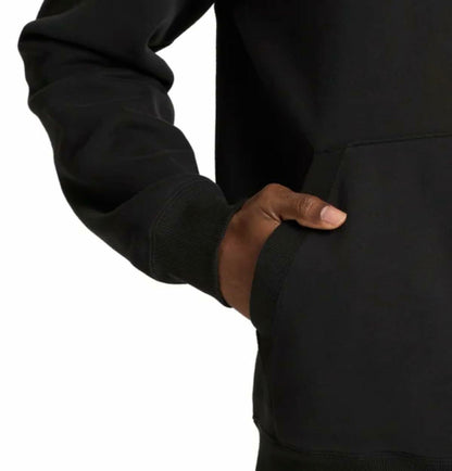 PUMA Men's Fleece Hoodie Pullover with Kangaroo Pocket (US, Alpha, XX-Large, Regular, Regular, Black)