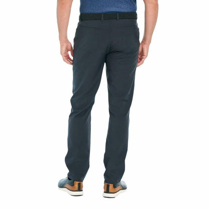 Greg Norman Men's Classic 5 Pocket 4-Way Stretch Pant (Black, 32W x 34L)