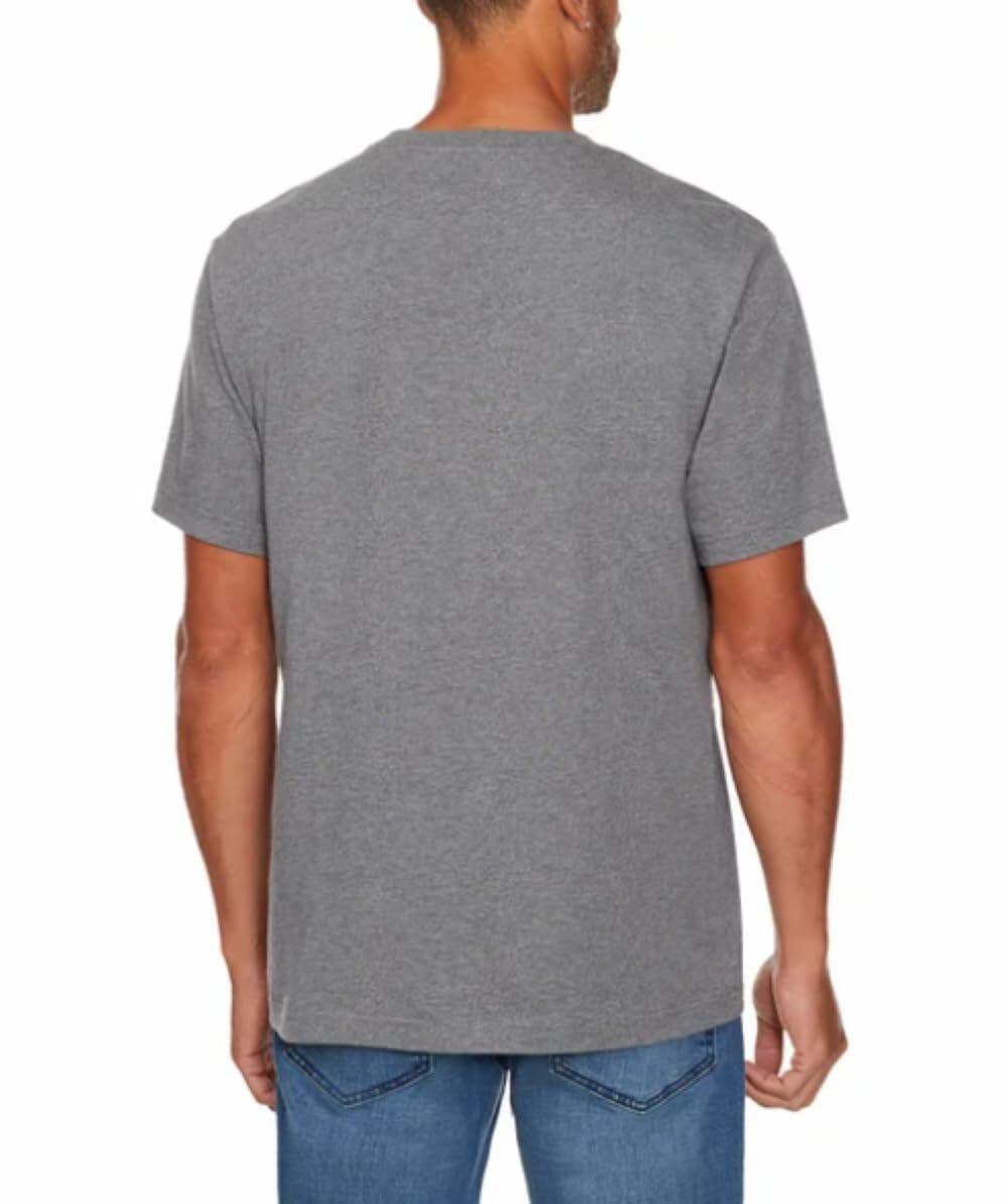 Caterpillar Men's Trademark T-Shirt (US, Alpha, X-Large, Regular, Regular, Gray)