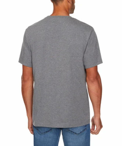 Caterpillar Men's Trademark T-Shirt (US, Alpha, X-Large, Regular, Regular, Gray)