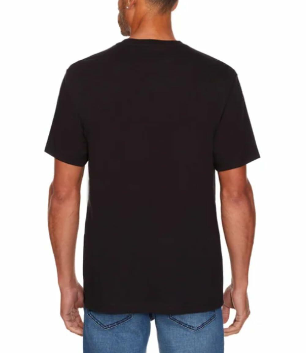 Caterpillar Men's Trademark T-Shirt (US, Alpha, Large, Regular, Regular, Black)