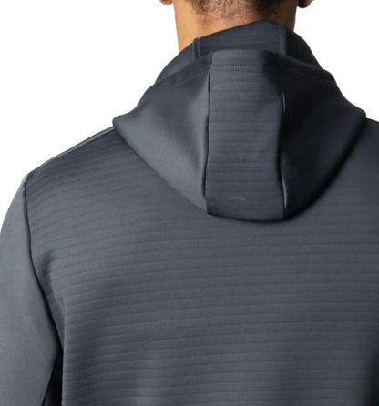 Spyder Active Men's Long Sleeve Stretch Full Zip Hoodie Jacket (US, Alpha, Medium, Regular, Regular, Black)