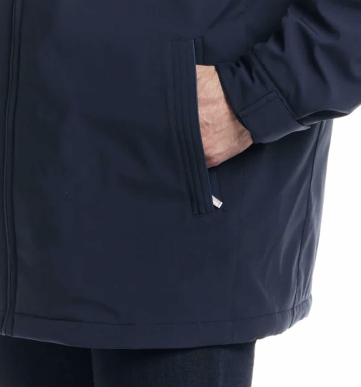 Weatherproof Men's Stetch Ultratech Windproof and Water Resistant Jacket (US, Alpha, XX-Large, Regular, Regular, Blue)