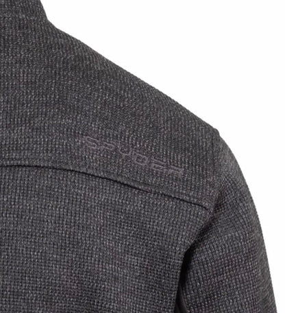 Spyder Men's Relaxed Fit Full Zip Jacket (US, Alpha, X-Large, Regular, Regular, Black)