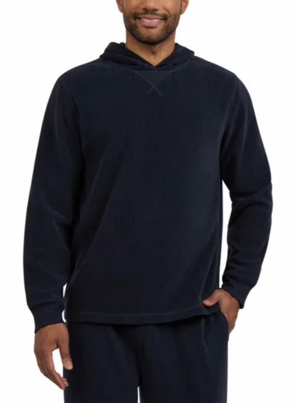 Eddie Bauer Men’s Everyday Pullover Lounge Hoodie (US, Alpha, Medium, Regular, Regular, Blue)