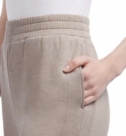 Danskin Women's Luxe Retro Jogger Pant (US, Alpha, X-Large, Regular, Regular, Brown (Chai Heather))