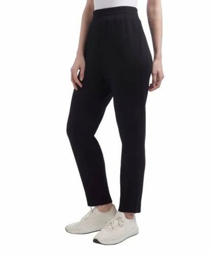 Danskin Women's Luxe Retro Jogger Pant (US, Alpha, X-Large, Regular, Regular, Black (Black Salt))