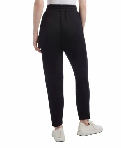 Danskin Women's Luxe Retro Jogger Pant (US, Alpha, X-Large, Regular, Regular, Black (Black Salt))