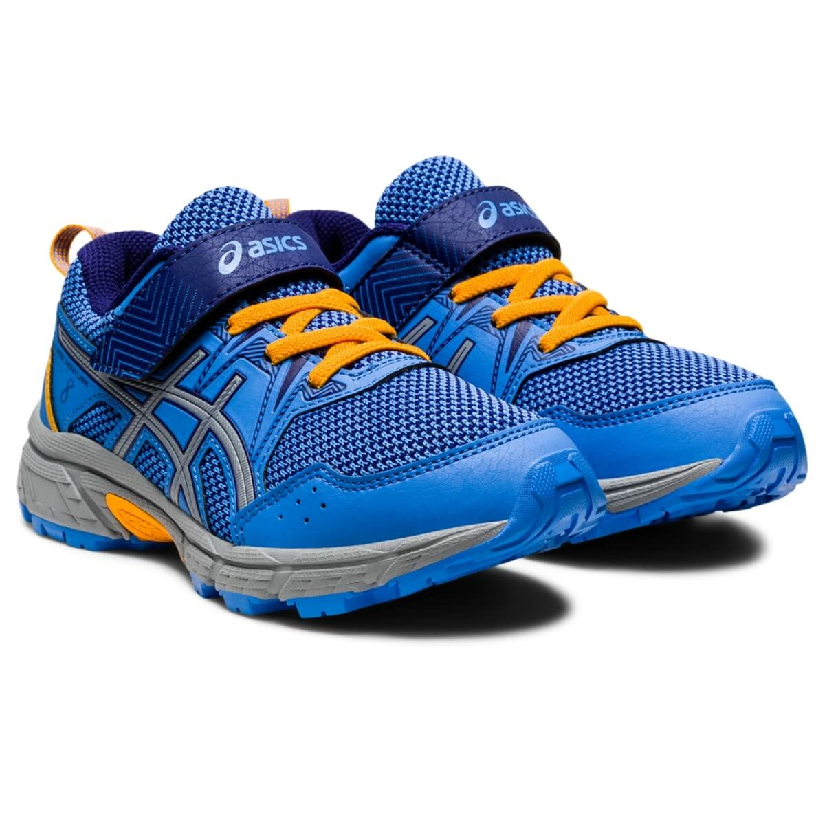 ASICS Kid's Gel-Venture 8 Grade School Running Shoes, 3, Blue Coast/Dive Blue