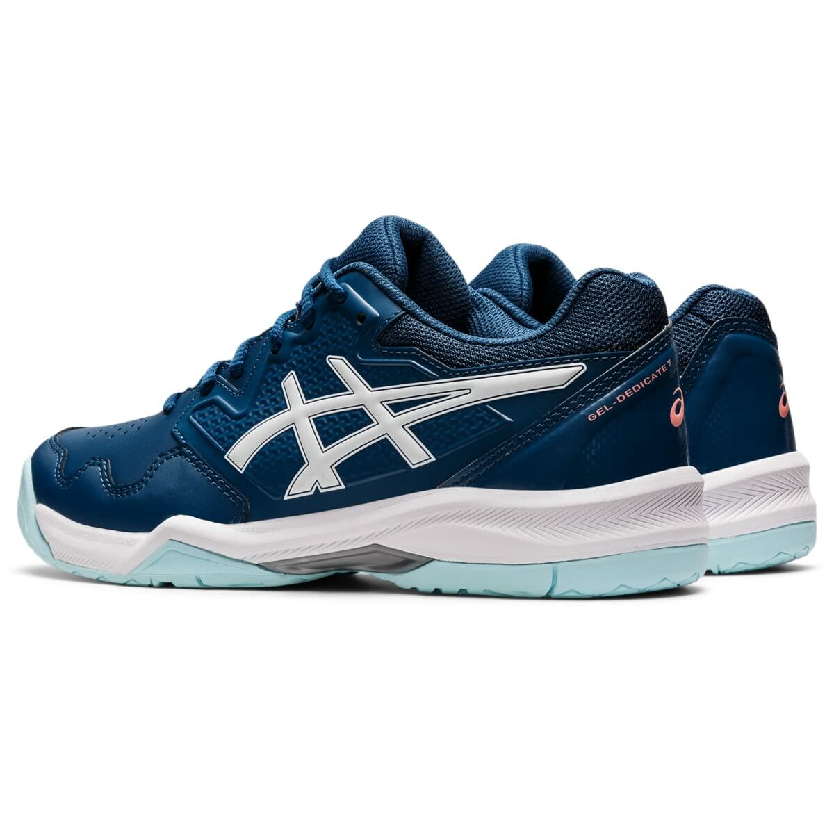 ASICS Women's Gel-Dedicate 7 Running Shoes Light Indigo/White 5.5 B - Medium