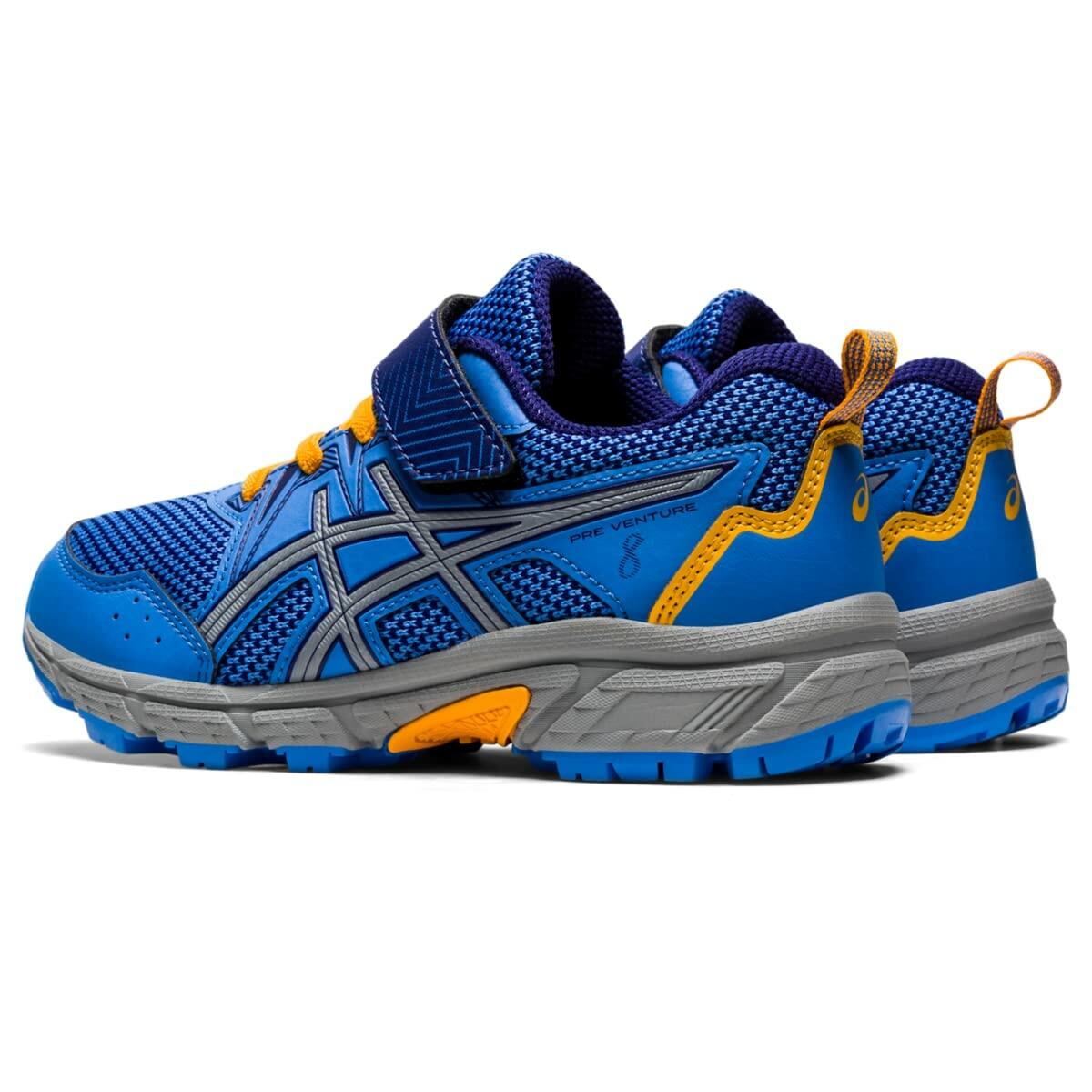 ASICS Kid's Gel-Venture 8 Grade School Running Shoes, 3, Blue Coast/Dive Blue
