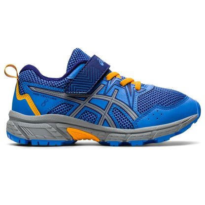 ASICS Kid's Gel-Venture 8 Grade School Running Shoes, 3, Blue Coast/Dive Blue