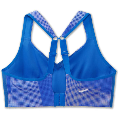 Brooks Women's Convertible Sports Bra for High Impact Running, Workouts & Sports with Maximum Support - Bluetiful Altitude Print - 38 DD