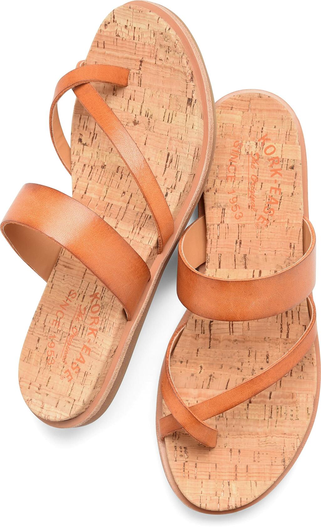 KORK-EASE Belinda Women's Flat Sandal, Brown (Terra), 10M US
