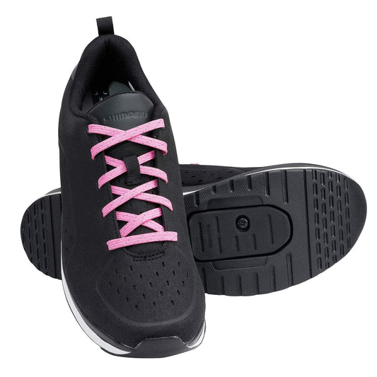 SHIMANO CT500W Everyday Cycling Shoe, Black, 7-7.5 Women (EU 39)