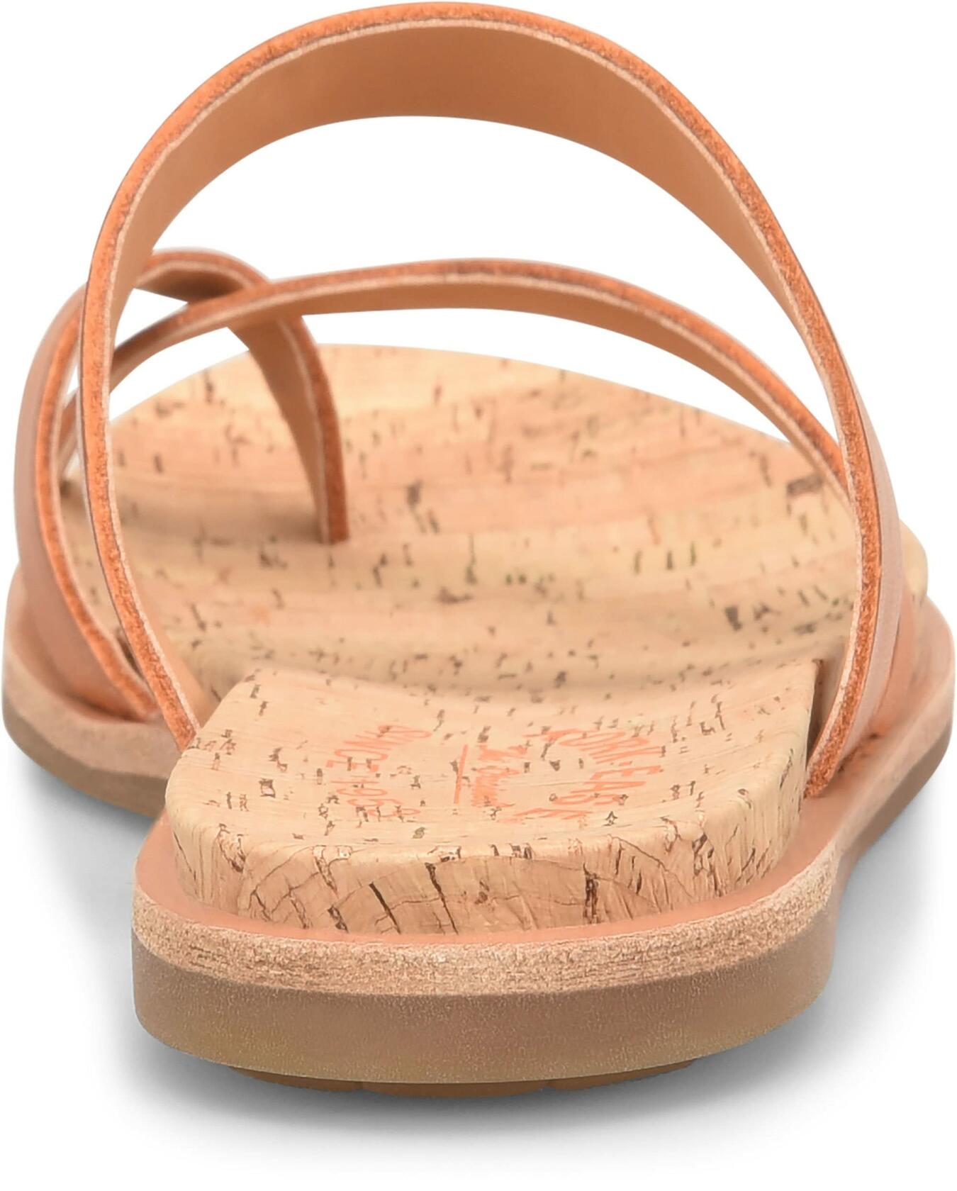 KORK-EASE Belinda Women's Flat Sandal, Brown (Terra), 10M US
