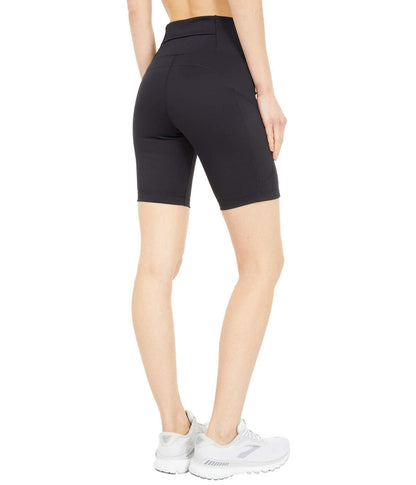 Brooks Womens Method 8" Short Tights Black MD (US 8-10) 8