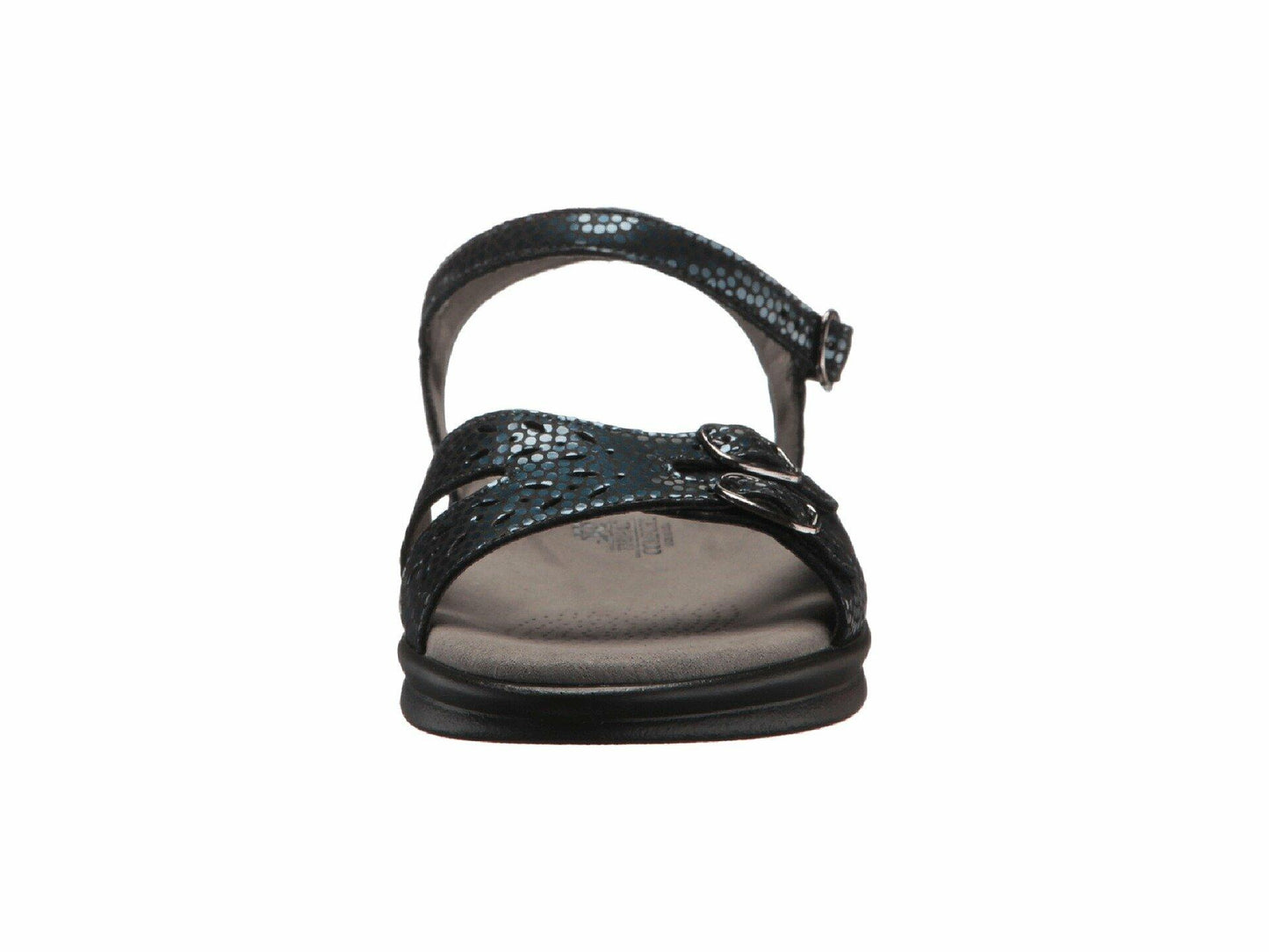 SAS Duo Adjustable Comfort Sandal Navy Perla 10.5 WW - Double Wide (D)