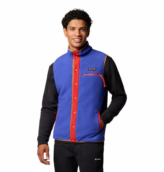 Columbia Men's Helvetia II Vest, Clematis Blue, Large