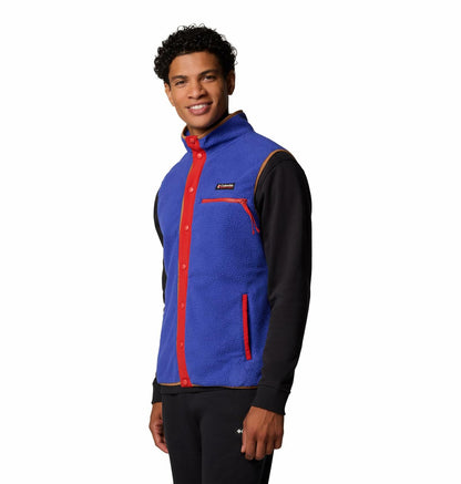 Columbia Men's Helvetia II Vest, Clematis Blue, Large