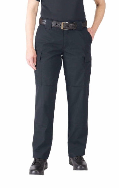 5.11 Tactical Women's TDU Pants, Regular Fit, Cargo Pockets, Style 64359, Dark Navy, 14 Long