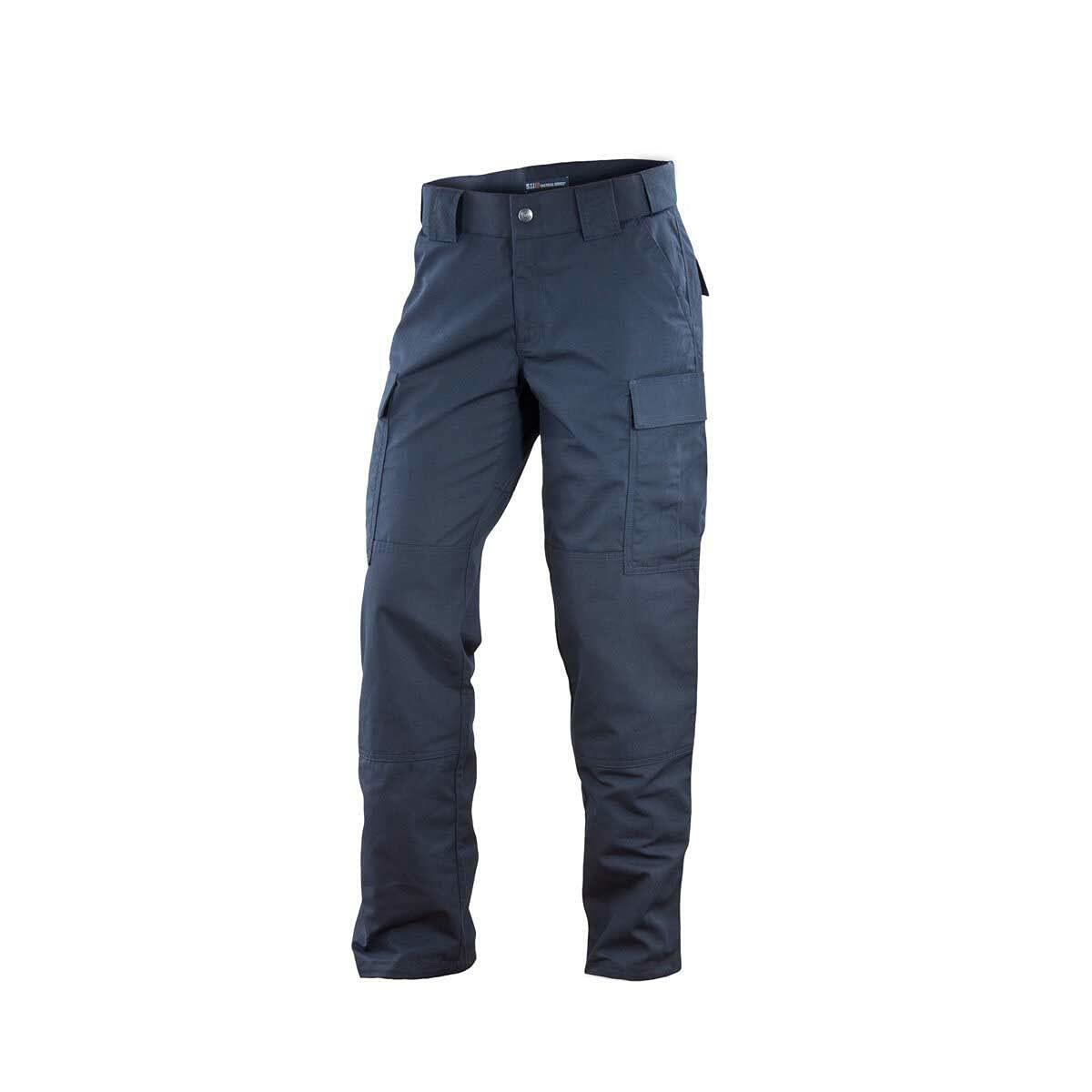 5.11 Tactical Women's TDU Pants, Regular Fit, Cargo Pockets, Style 64359, Dark Navy, 14 Long