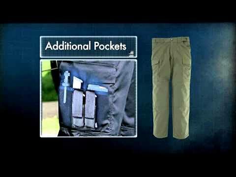 5.11 Tactical Women's TDU Pants, Regular Fit, Cargo Pockets, Style 64359, Dark Navy, 14 Long
