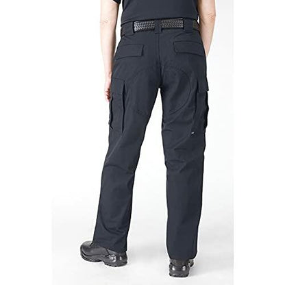 5.11 Tactical Women's TDU Pants, Regular Fit, Cargo Pockets, Style 64359, Dark Navy, 14 Long