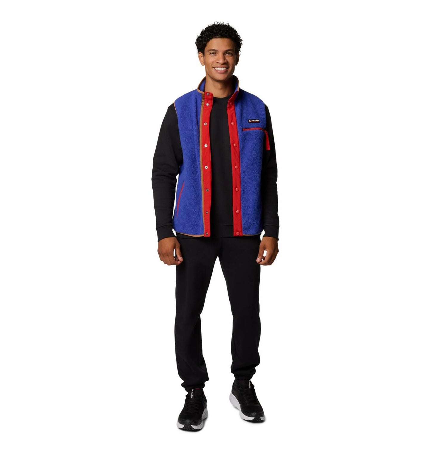 Columbia Men's Helvetia II Vest, Clematis Blue, Large