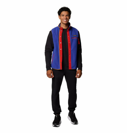 Columbia Men's Helvetia II Vest, Clematis Blue, Large