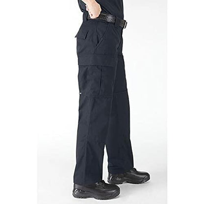 5.11 Tactical Women's TDU Pants, Regular Fit, Cargo Pockets, Style 64359, Dark Navy, 14 Long
